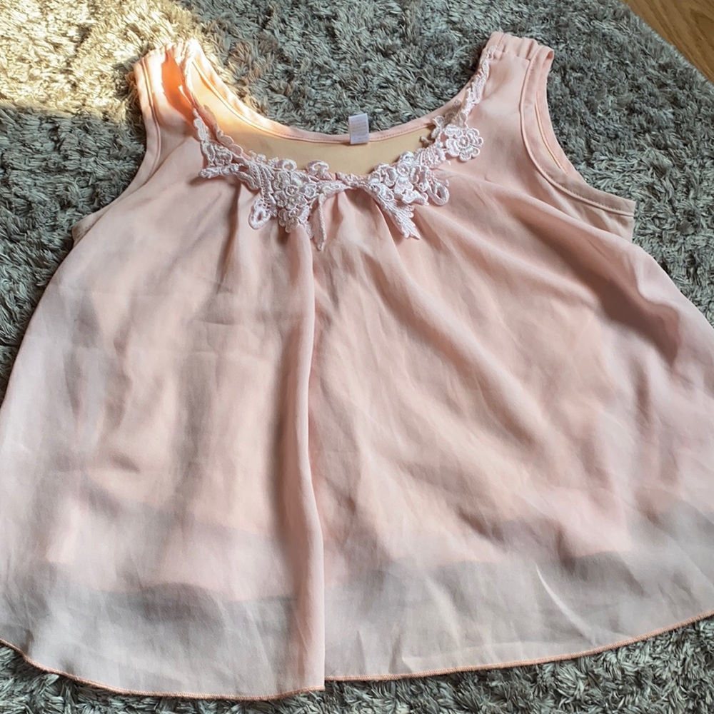 Pink crop top